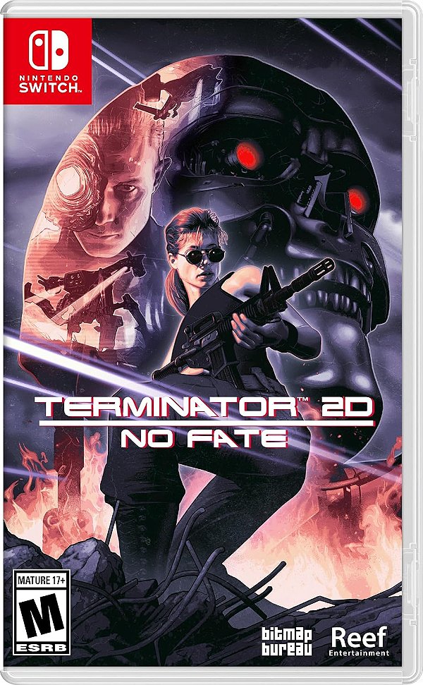 Terminator 2d No Fate Switch Midia Fisica