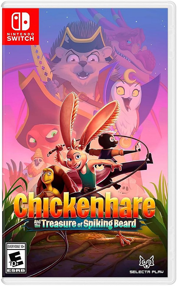 Chickenhare and the Treasure of Spiking Beard Switch Midia Fisica