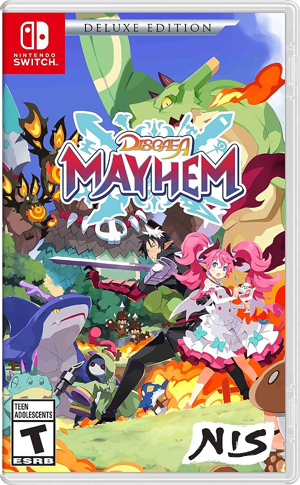 Disgaea Mayhem Deluxe Edition Switch Midia Fisica