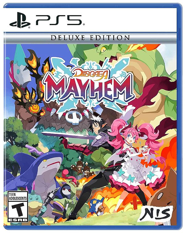 Disgaea Mayhem Deluxe Edition PS5 Midia Fisica