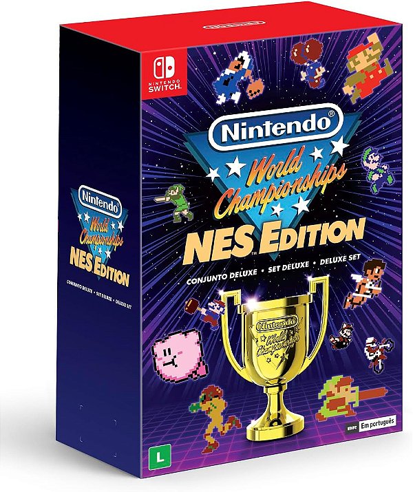 Nintendo World Championships NES Edition Switch BR Midia Fisica