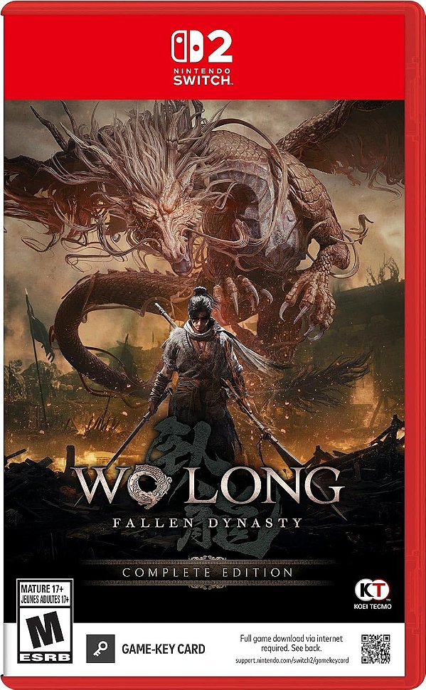 Wo Long Fallen Dynasty Complete Edition Switch 2 - PRÉ-VENDA