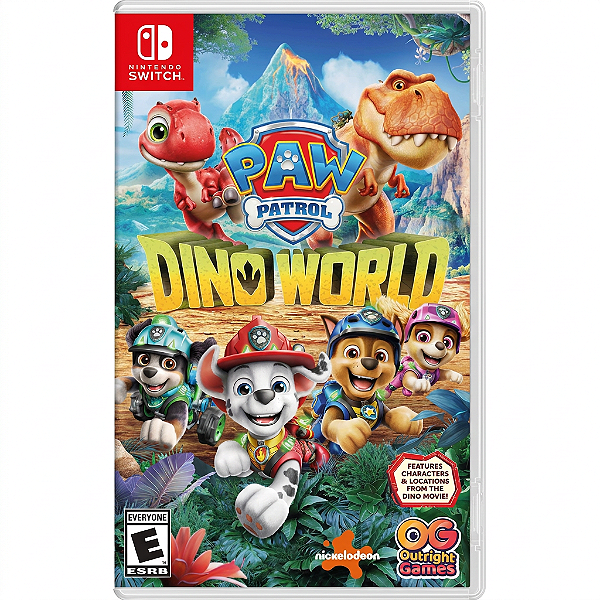 Paw Patrol Dino World Switch Midia Fisica
