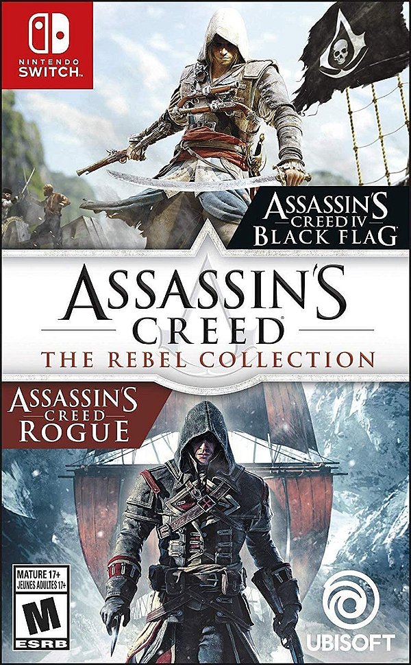 Assassin's Creed The Rebel Collection Switch Midia Fisica