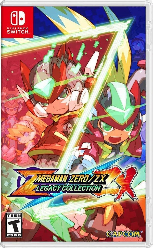 Mega Man Zero/Zx Legacy Collection Switch Midia Fisica