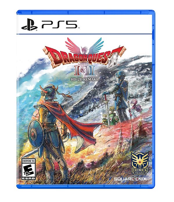Dragon Quest I e II HD-2D Remake PS5 Midia Fisica