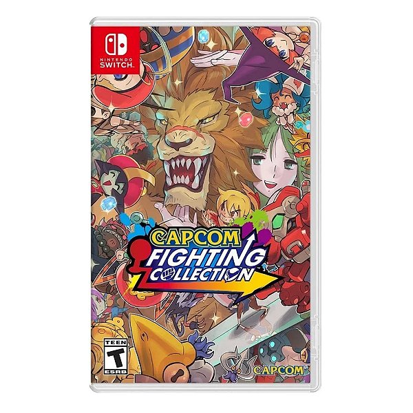 Capcom Fighting Collection Switch Midia Fisica
