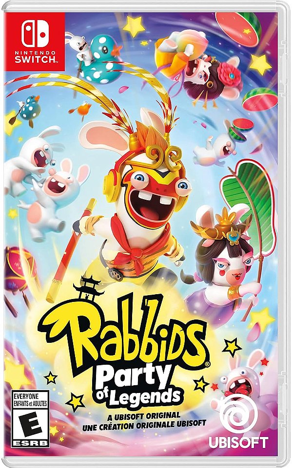 Rabbids Party of Legends Switch Midia Fisica