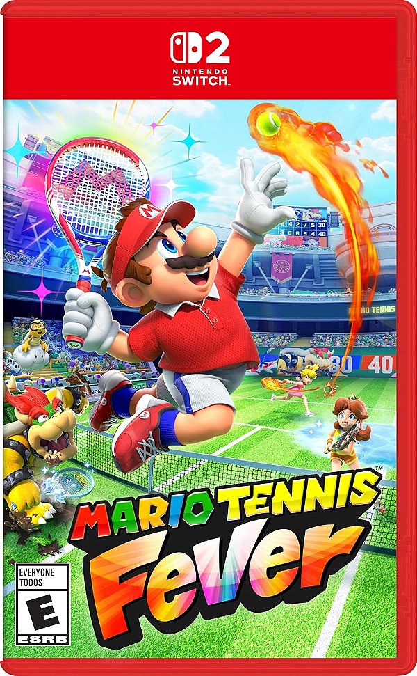 Mario Tennis Fever Switch 2 BR Midia Fisica