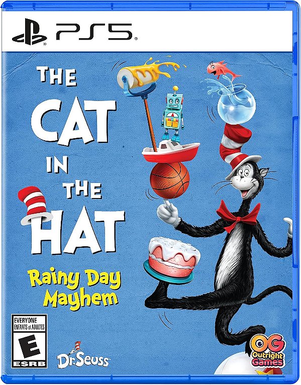 Cat in the Hat Rainy Day Mayhem PS5 Midia Fisica - PRÉ-VENDA