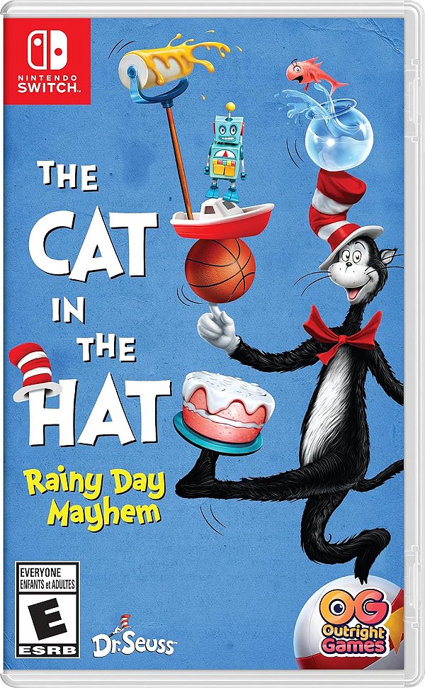 Cat in the Hat Rainy Day Mayhem Switch Midia Fisica - PRÉ-VENDA