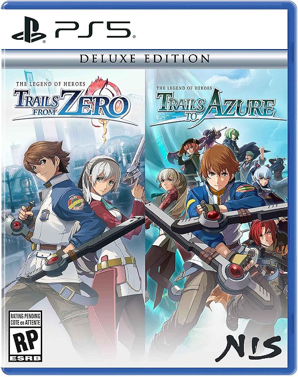 The Legend of Heroes Trails from Zero e Trails to Azure Deluxe Edition PS5 Midia Fisica - PRÉ-VENDA