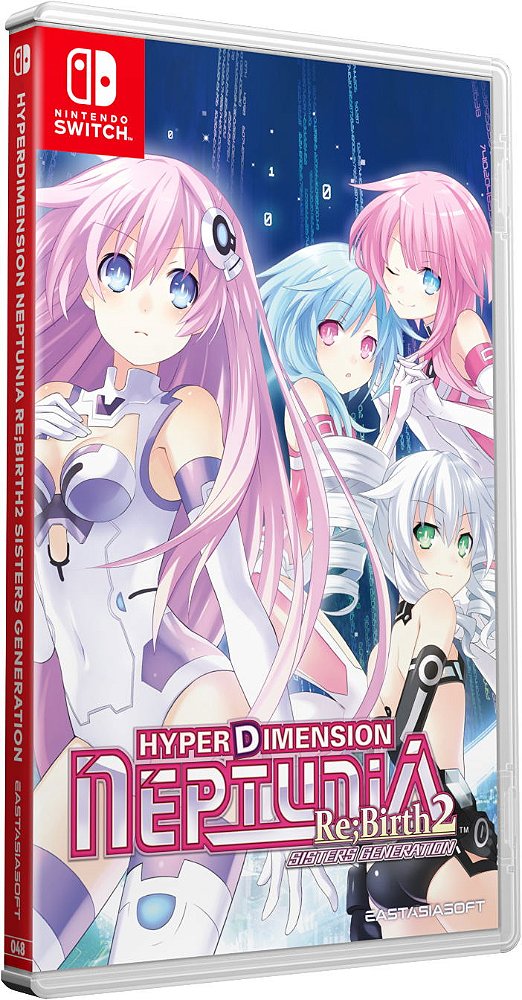Hyperdimension Neptunia Rebirth 2 Sisters Generation Switch Midia Fisica
