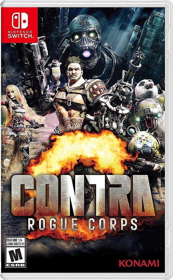 Contra Rogue Corps Switch Midia Fisica