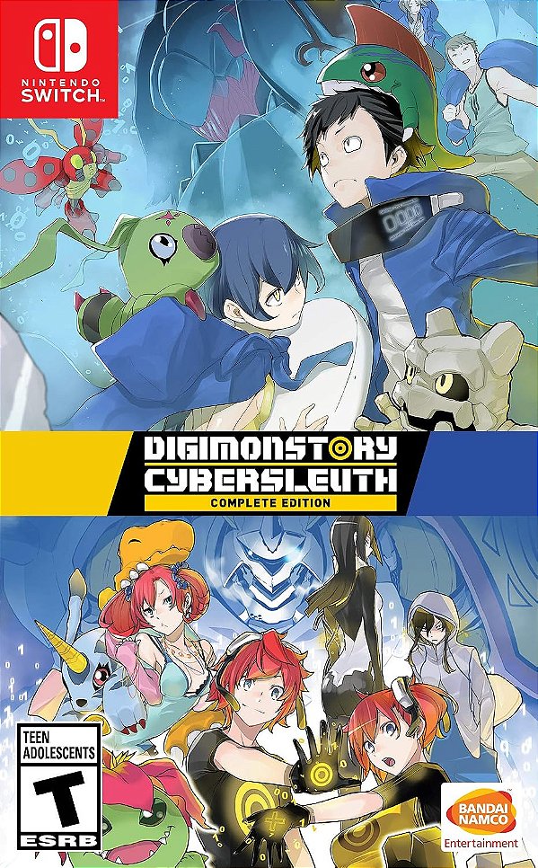 Digimon Story Cyber Sleuth: Complete Edition Switch Midia Fisica