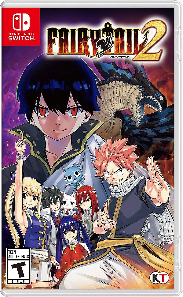 Fairy Tail 2 Switch Midia Fisica