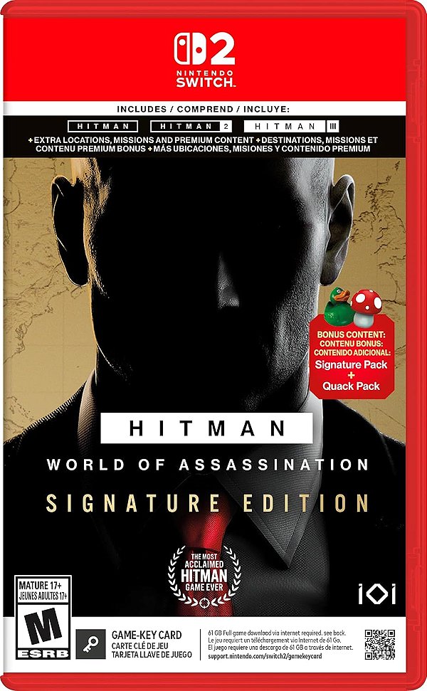 Hitman World of Assassination Signature Edition Switch 2