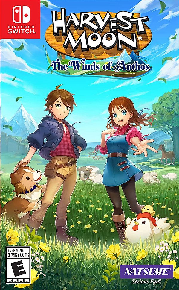 Harvest Moon The Winds of Anthos Switch Midia Fisica