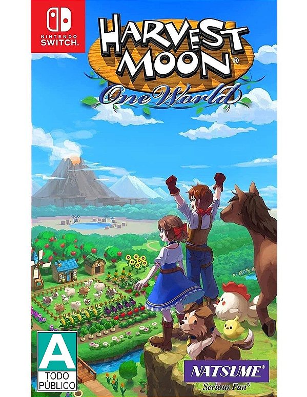 Harvest Moon One World Switch Midia Fisica