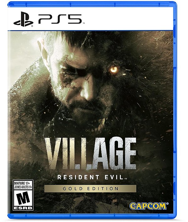 Resident Evil Village Gold Edition PS5 Midia Fisica
