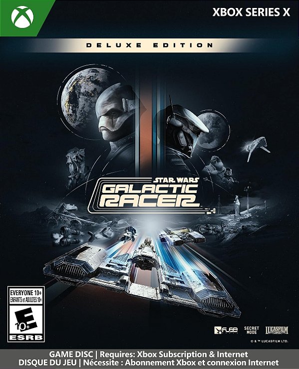 Star Wars Galactic Racer Deluxe Edition Xbox Series X Midia Fisica - PRE-VENDA