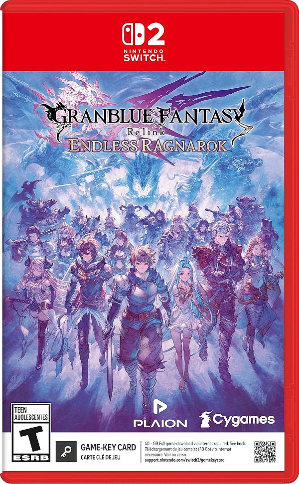 Granblue Fantasy Relink Endless Ragnarok Switch 2