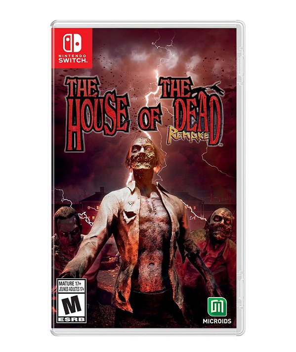 The House of the Dead Remake Switch Midia Fisica