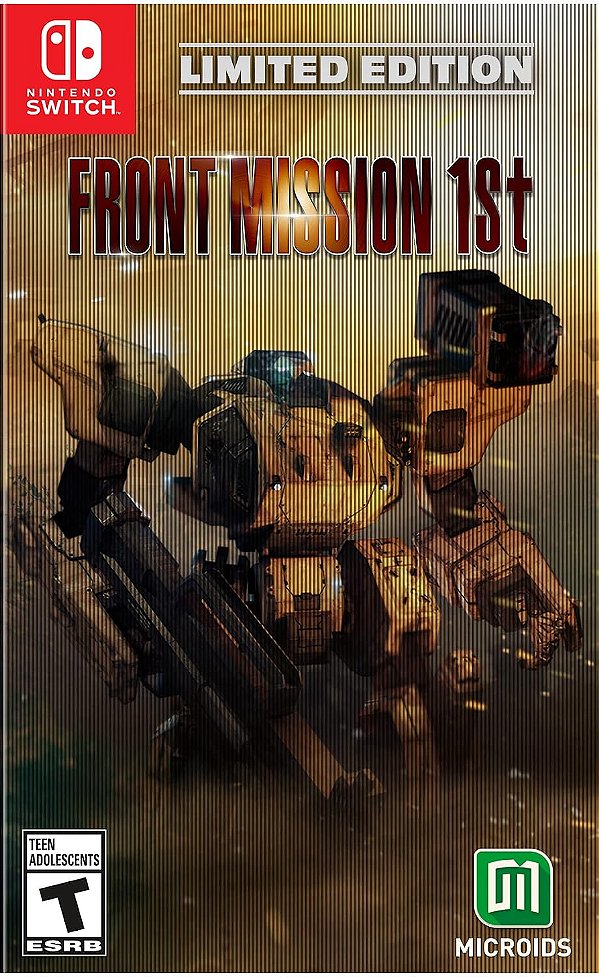 Front Mission 1st Limited Edition Switch Midia Fisica