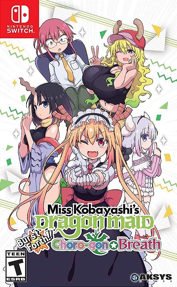 Miss Kobayashis Dragon Maid Burst Forth Choro-gon Breath Switch Midia Fisica