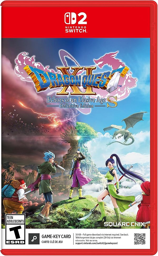 Dragon Quest XI S Echoes of an Elusive Age Definitive Edition Switch 2