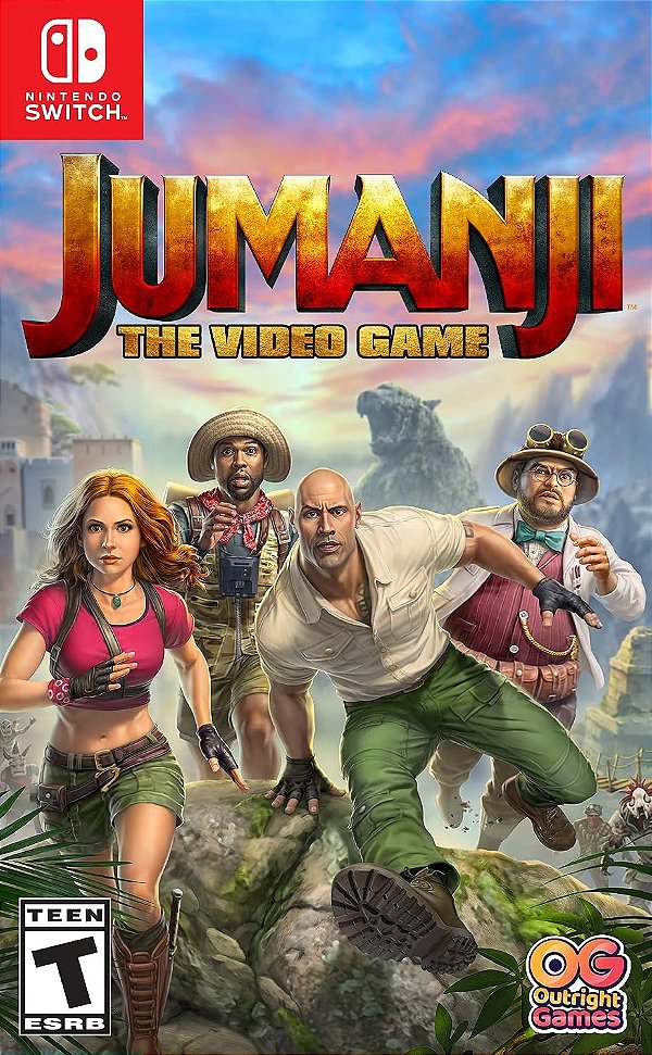 Jumanji The Video Game Switch Midia Fisica