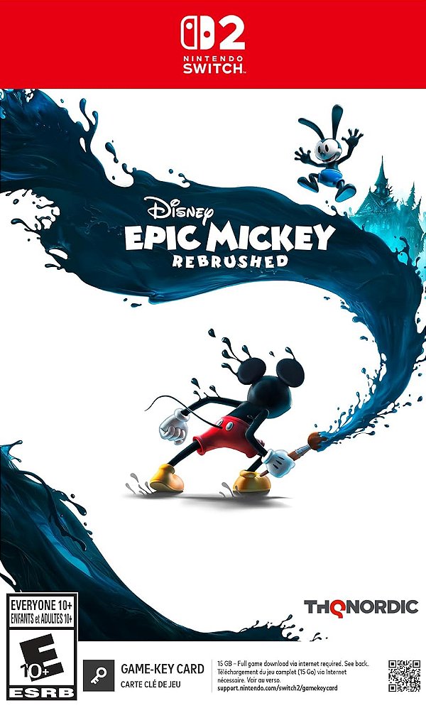 Disney Epic Mickey Rebrushed Switch 2