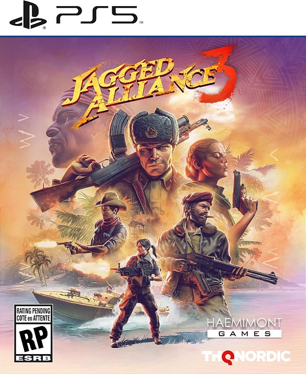 Jagged Alliance 3 PS5 Midia Fisica