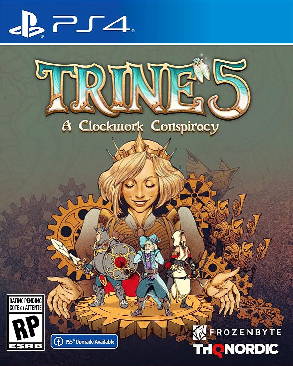 Trine 5 A Clockwork Conspiracy PS4 Midia Fisica