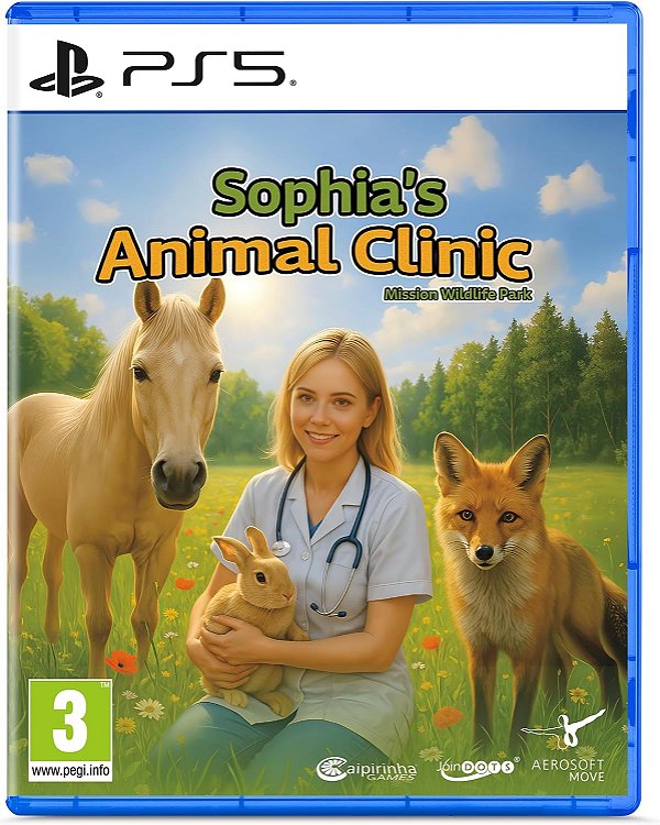 Sophias Animal Clinic Mission Wildlife Park PS5 EUR Midia Fisica