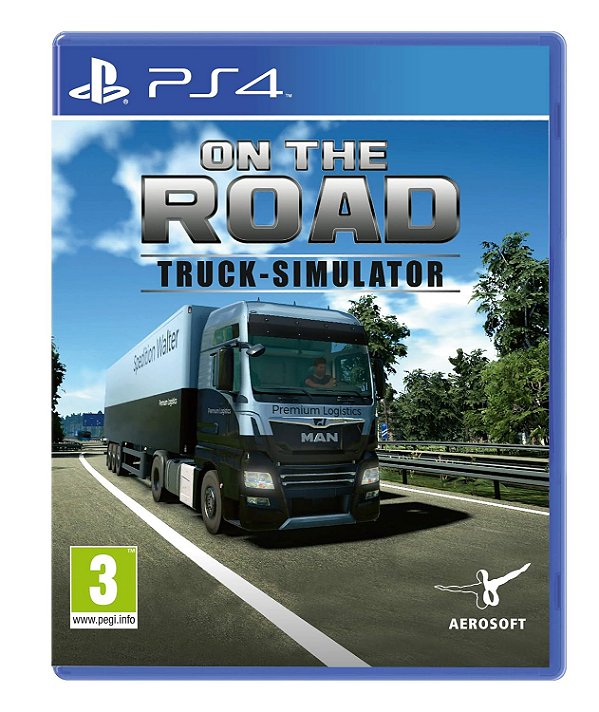 On the Road Truck Simulator PS4 Midia Fisica