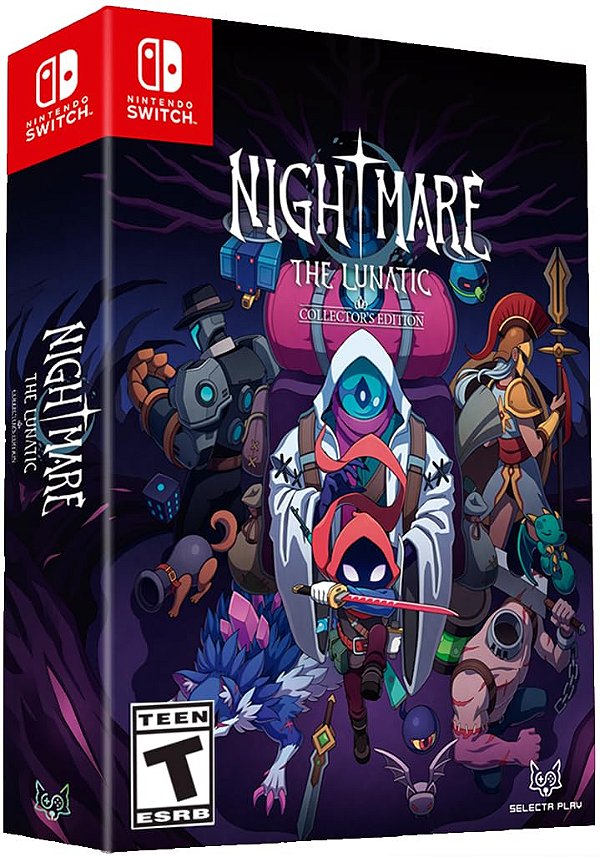 Nightmare The Lunatic Collectors Edition Switch Midia Fisica