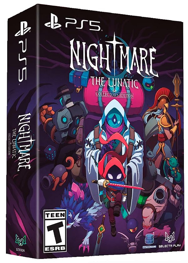 Nightmare The Lunatic Collectors Edition PS5 Midia Fisica