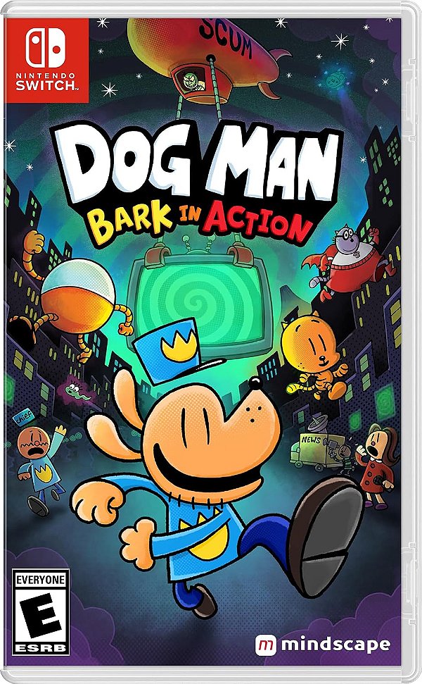 Dog Man Bark in Action Switch Midia Fisica
