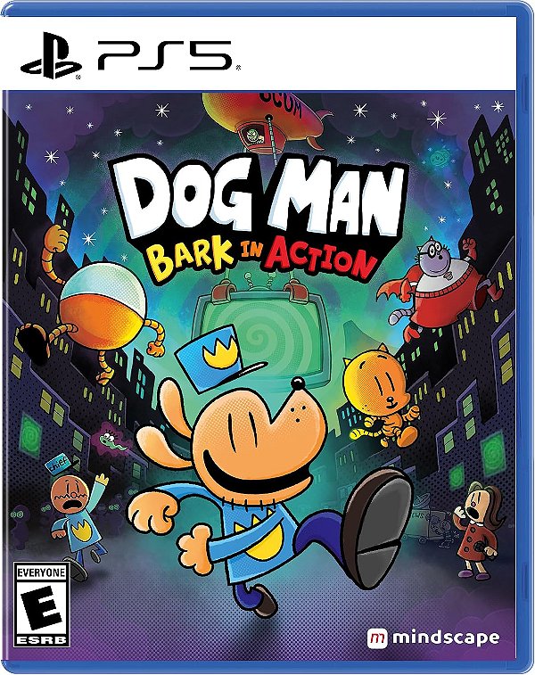 Dog Man Bark in Action PS5 Midia Fisica