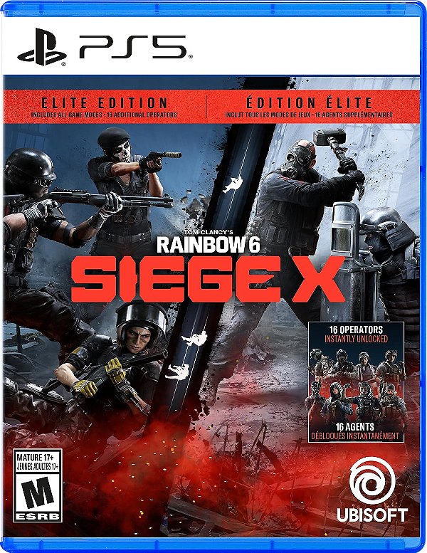 Rainbow Six Siege X Elite Edition PS5 Midia Fisica