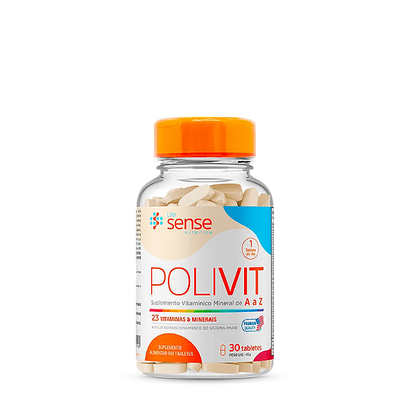 Polivit Multivitamínico - 30 Tabletes - Life Sense Nutrition