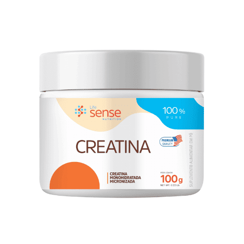 Creatina 100% pura - 100gr - Life Sense Nutrition