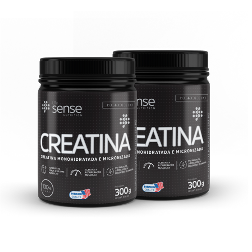 2 Creatinas 100% pura Importada - 300gr cada pote