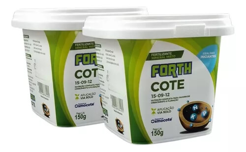 Fertilizante Forth Cote Plus Npk 15-09-12