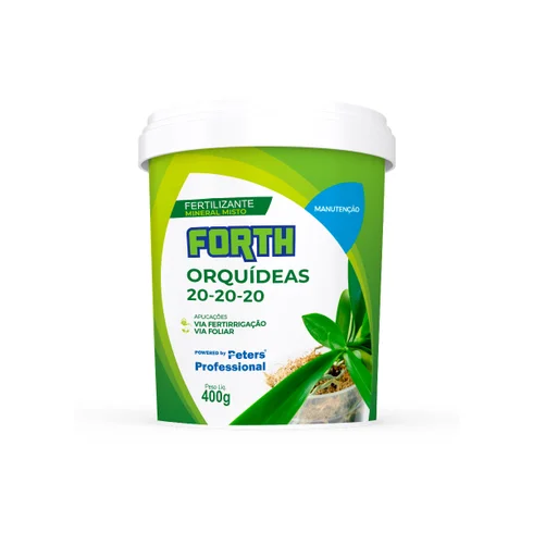 Fertilizantes Forth Orquídeas Manutenção NPK 20-20-20 400g