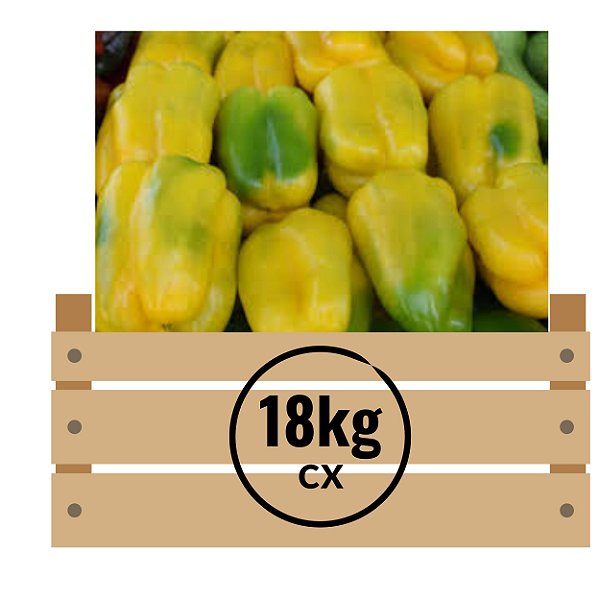 PIMENTÃO AMARELO LOJA CX 10 KG