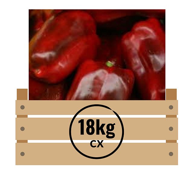 PIMENTÃO VERMELHO A3 10KG LOJA