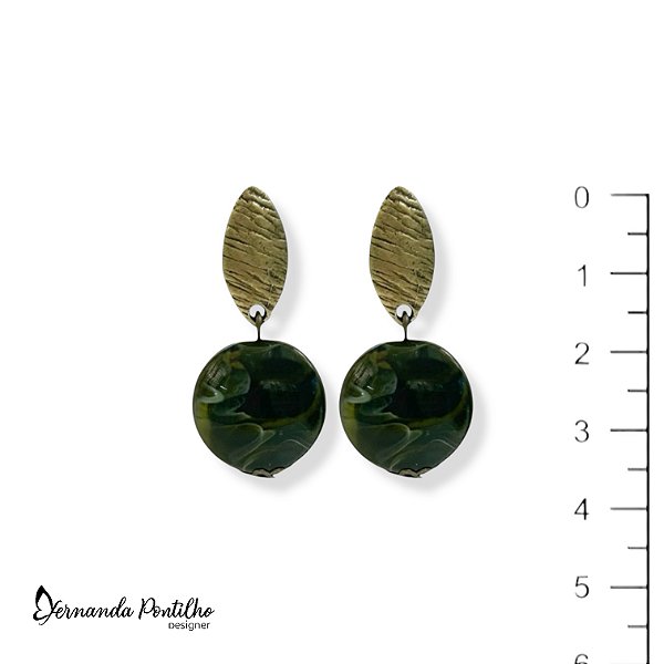 BRINCO RESINA VERDE OLIVA 12437