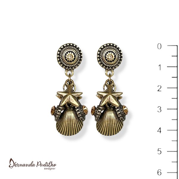 Brinco cachinho fundo do mar - 12753